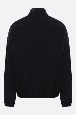 Capispalla>JW ANDERSON bomber in nylon ricamo logo ancora JWA Nero