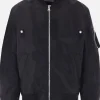 Capispalla>SACAI bomber in twill Nero