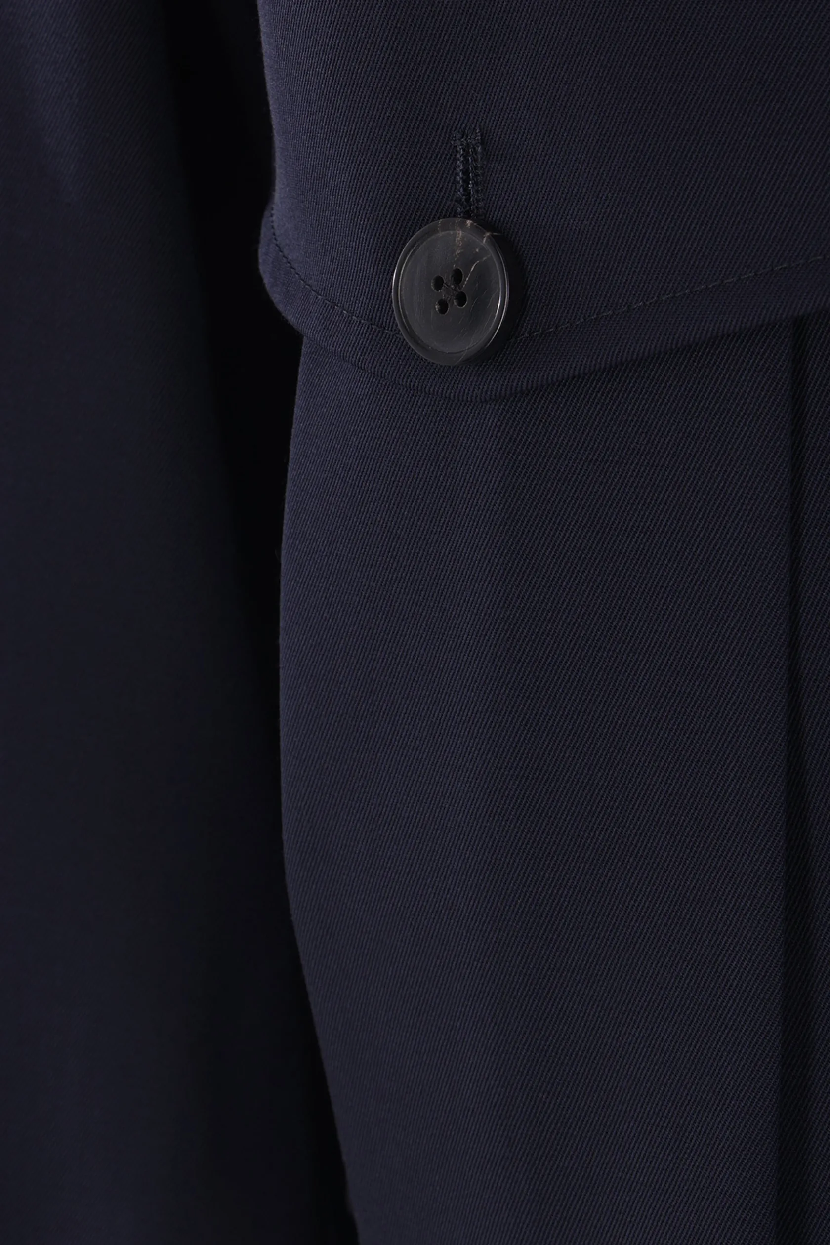 Capispalla>DRIES VAN NOTEN bomber Vleo in gabardine Blu