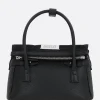 Borse A Mano>MAISON MARGIELA borsa a mano 5AC East West small in pelle martellata Nero