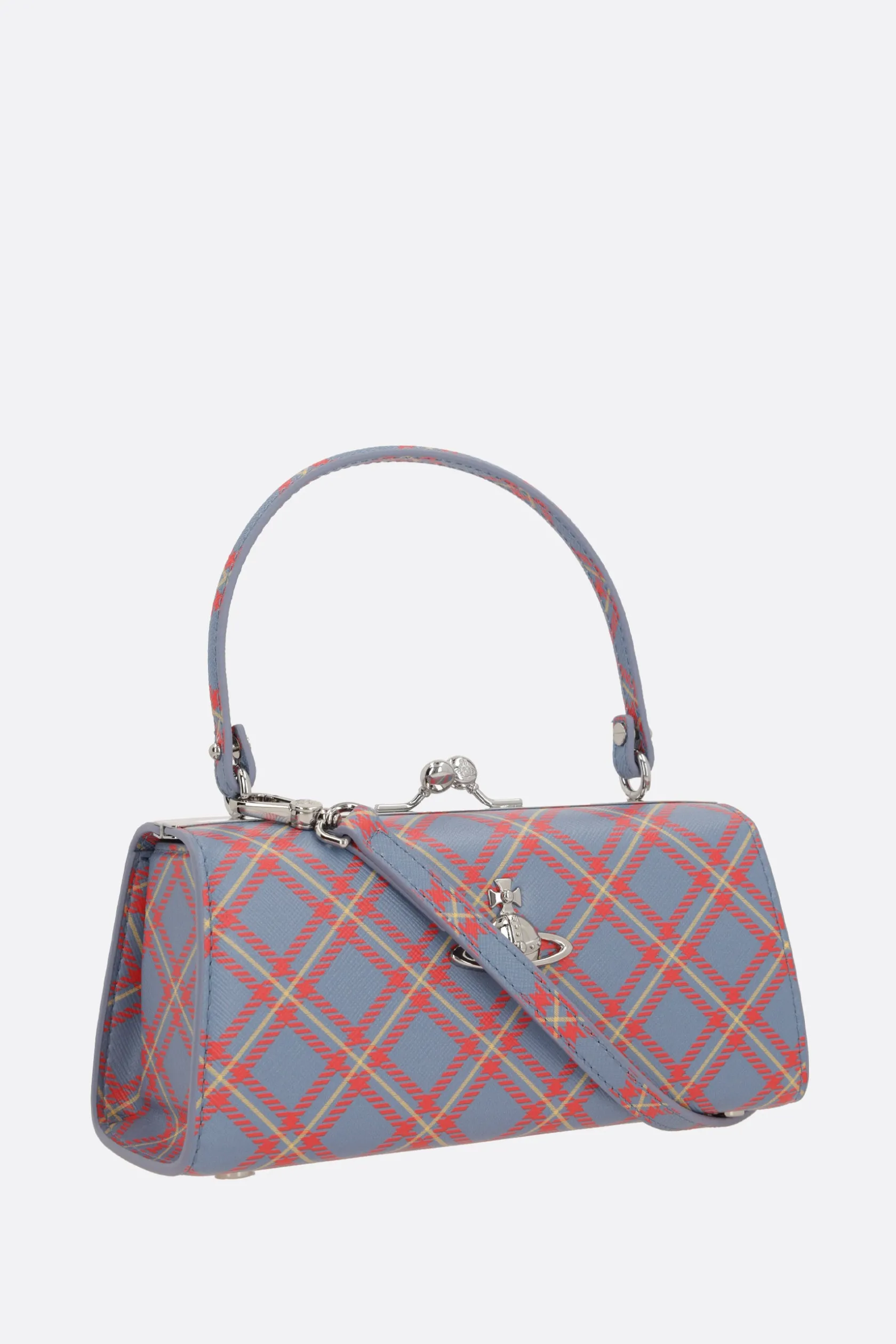 Borse A Mano>VIVIENNE WESTWOOD borsa a mano Doll XL in ecopelle Multicolor