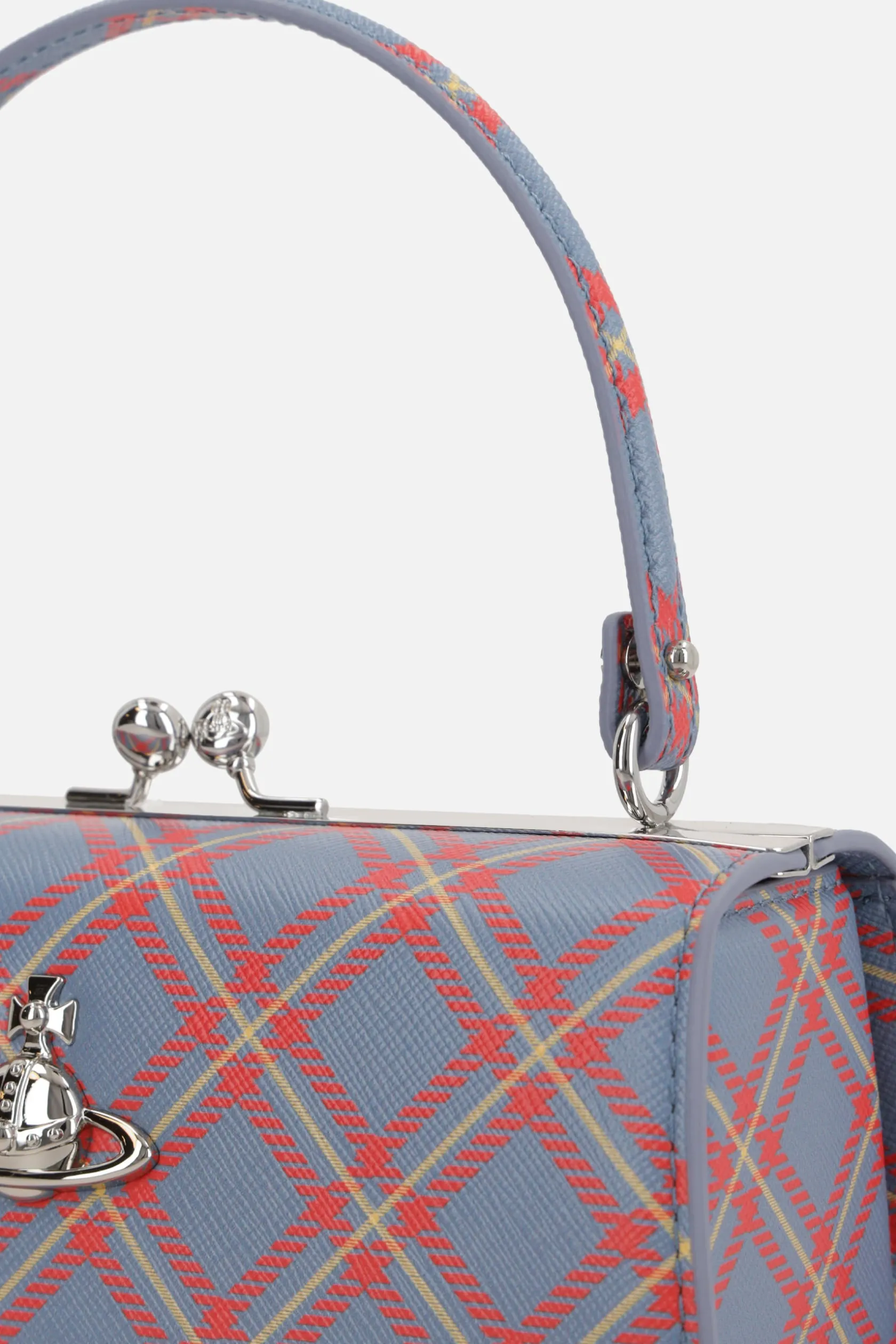 Borse A Mano>VIVIENNE WESTWOOD borsa a mano Doll XL in ecopelle Multicolor