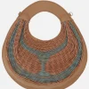 Borse A Mano>MARIANA MENDEZ borsa a mano Easy Bivalda in nappa con elastici Marrone