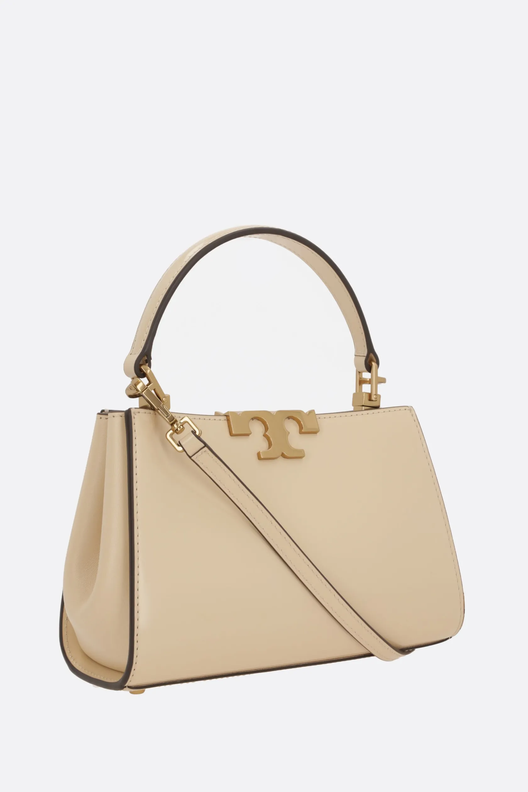 Borse A Mano>TORY BURCH borsa a mano Eleanor mini in pelle spazzolata Neutro