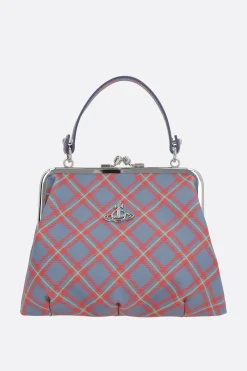 Borse A Mano>VIVIENNE WESTWOOD borsa a mano Granny Frame Purse in ecopelle Multicolor