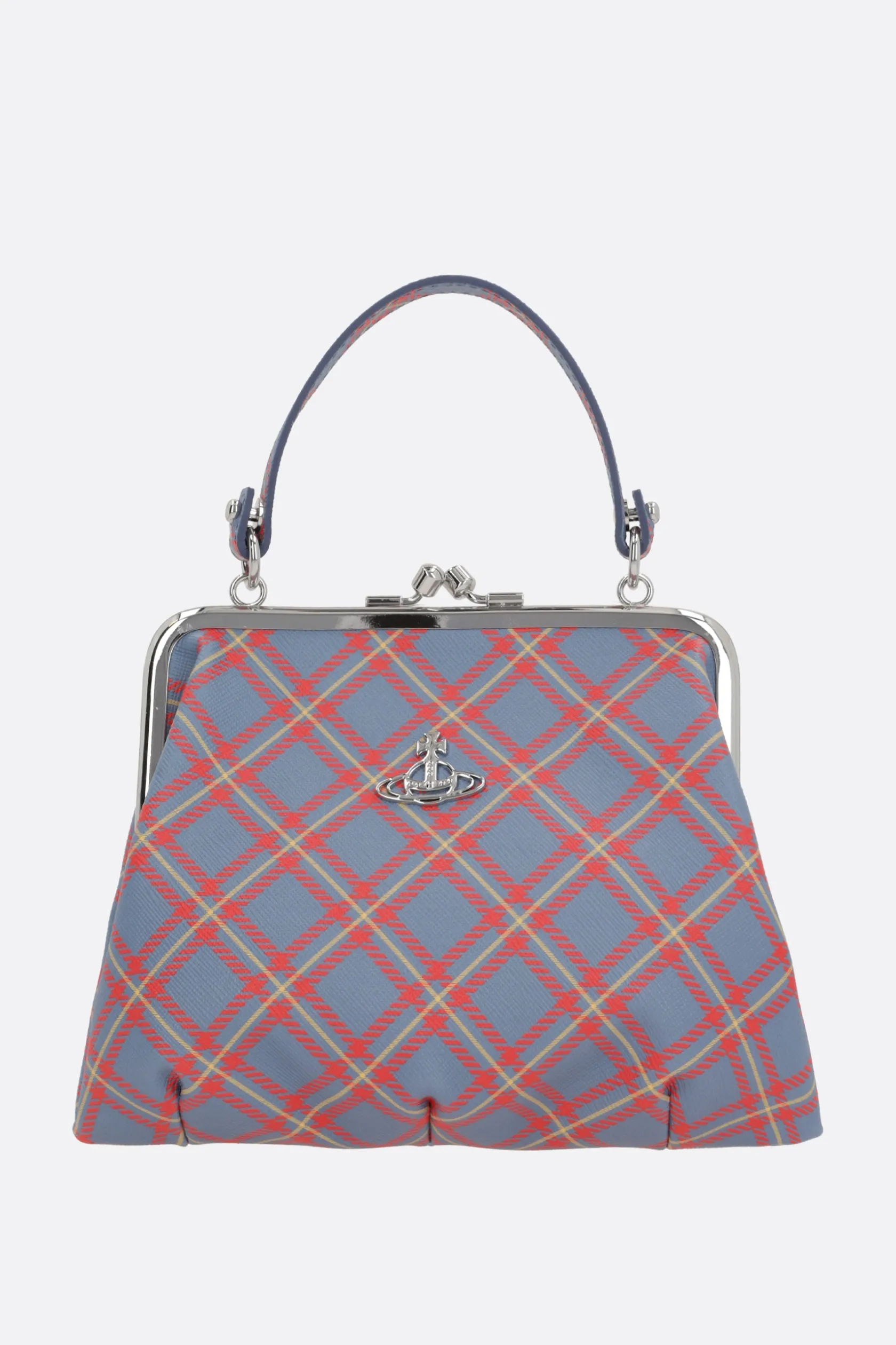 Borse A Mano>VIVIENNE WESTWOOD borsa a mano Granny Frame Purse in ecopelle Multicolor