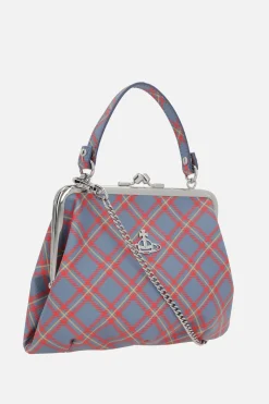 Borse A Mano>VIVIENNE WESTWOOD borsa a mano Granny Frame Purse in ecopelle Multicolor