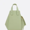 Borse A Mano>LOEWE borsa a mano Hammock in pelle Classic Verde