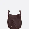Borse A Mano>LOEWE borsa a mano Hammock Slice in pelle lucida Rosso