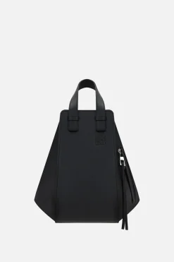 Borse A Mano>LOEWE borsa a mano Hammock small in pelle Classic Nero