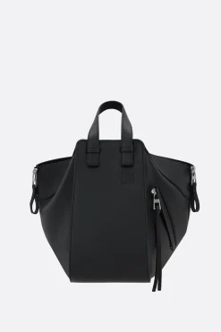 Borse A Mano>LOEWE borsa a mano Hammock small in pelle Classic Nero