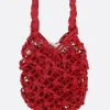 Borse A Mano>COMME DES GARÇONS COMME des GARÇONS borsa a mano in ecopelle intrecciata Rosso