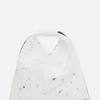Borse A Mano>MM6 borsa a mano Japanese Classic mini in pelle martellata Bianco