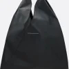 Borse A Mano>MM6 borsa a mano Japanese Classic media in ecopelle Nero