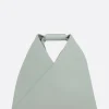 Borse A Mano>MM6 borsa a mano Japanese mini in pelle martellata Grigio