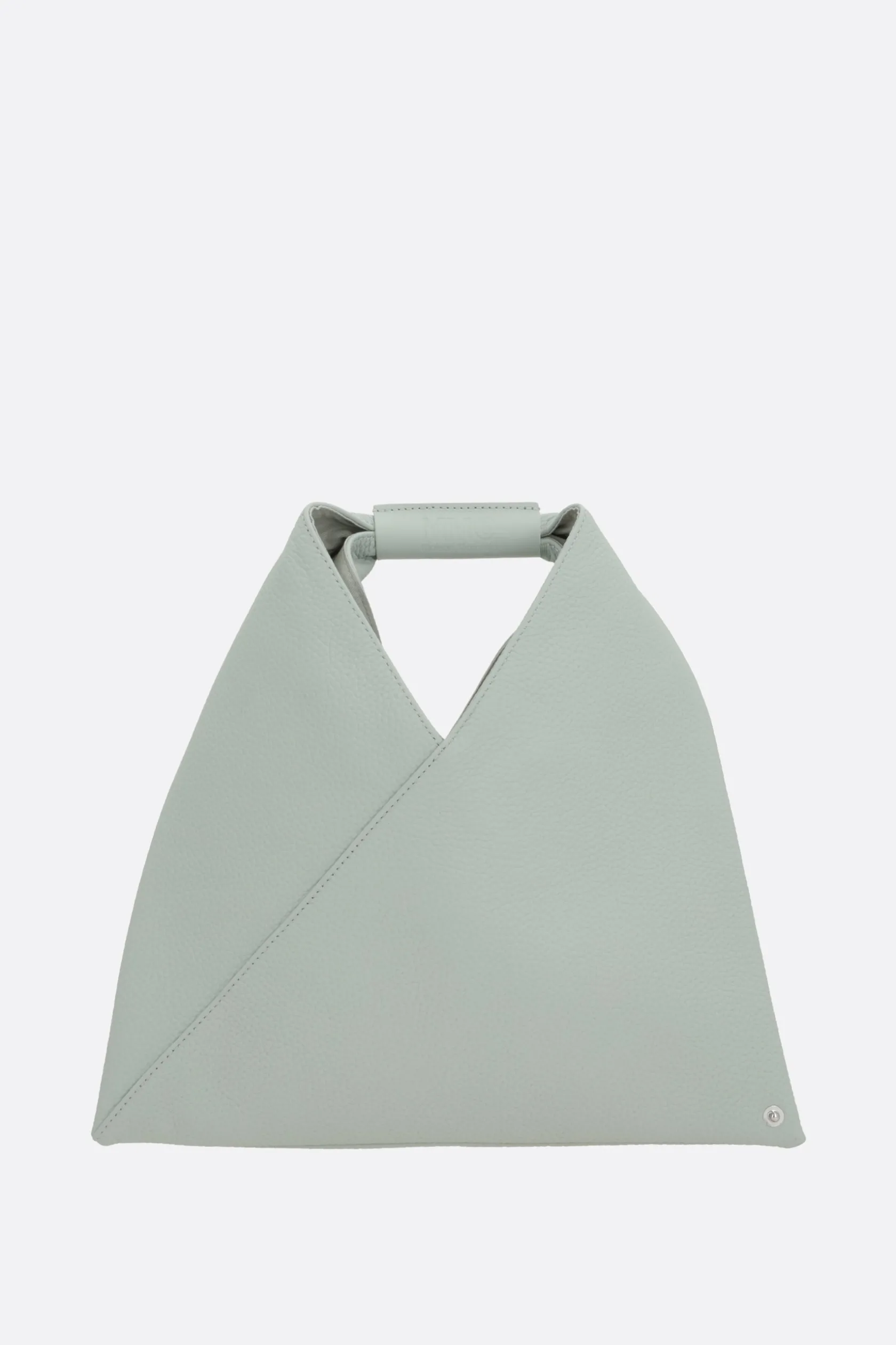 Borse A Mano>MM6 borsa a mano Japanese mini in pelle martellata Grigio