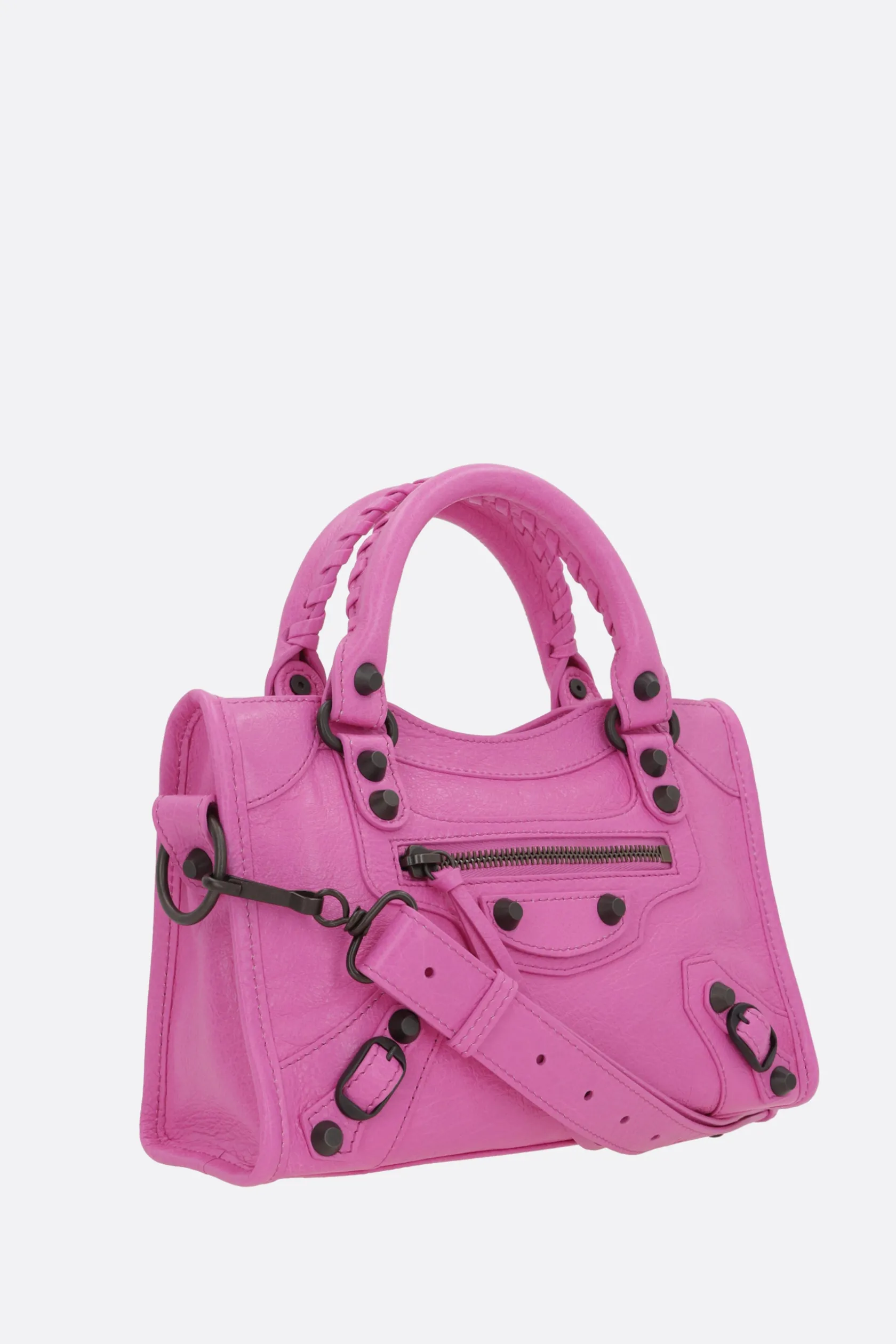 Borse A Mano>BALENCIAGA borsa a mano Le CIty mini in pelle Arena Storico Rosa