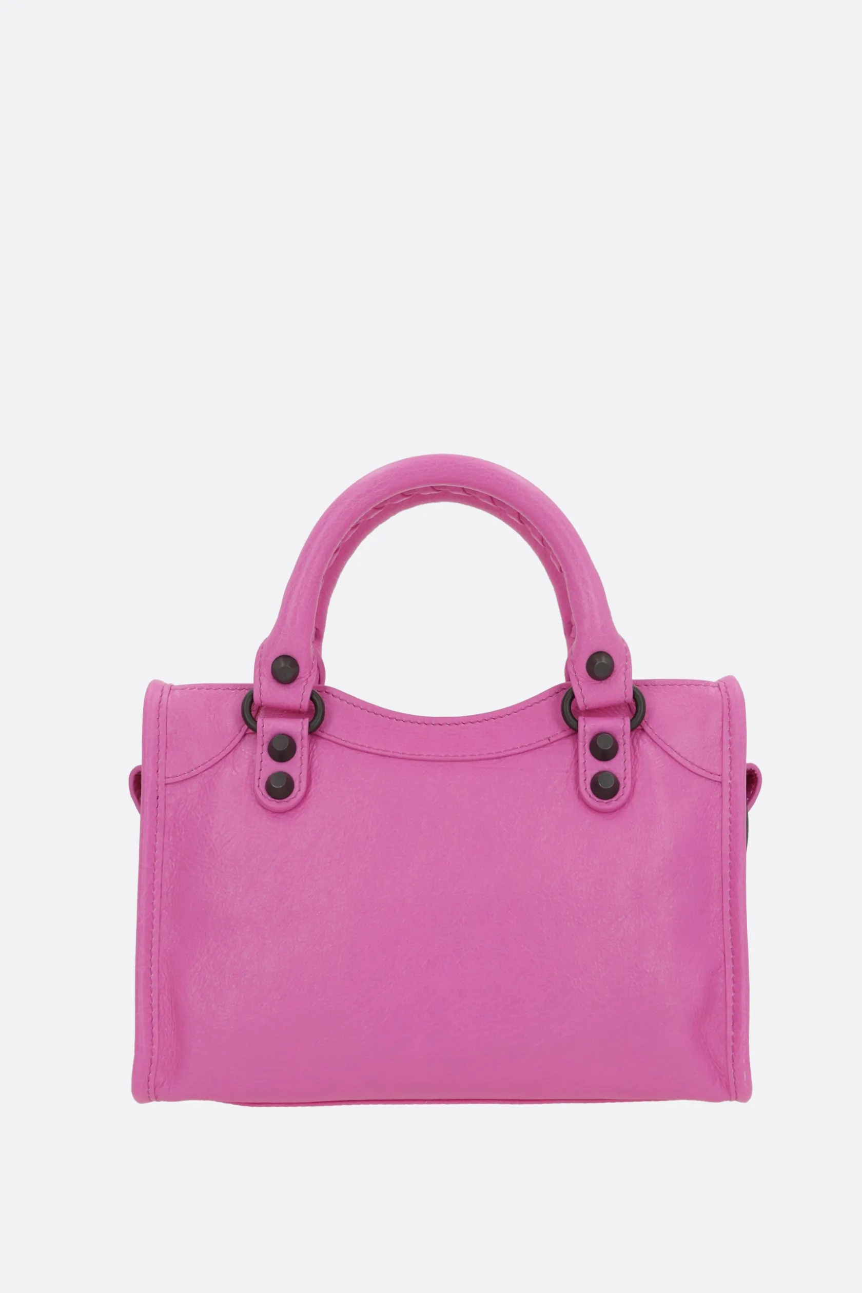 Borse A Mano>BALENCIAGA borsa a mano Le CIty mini in pelle Arena Storico Rosa