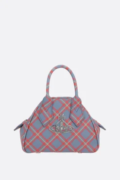 Borse A Mano>VIVIENNE WESTWOOD borsa a mano Mini Yasmine in ecopelle Blu