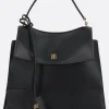Borse A Mano>BALENCIAGA borsa a mano Nano Media in pelle liscia Nero