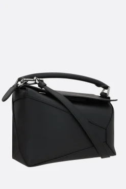 Borse A Mano>LOEWE borsa a mano Puzzle small in pelle Classic Nero