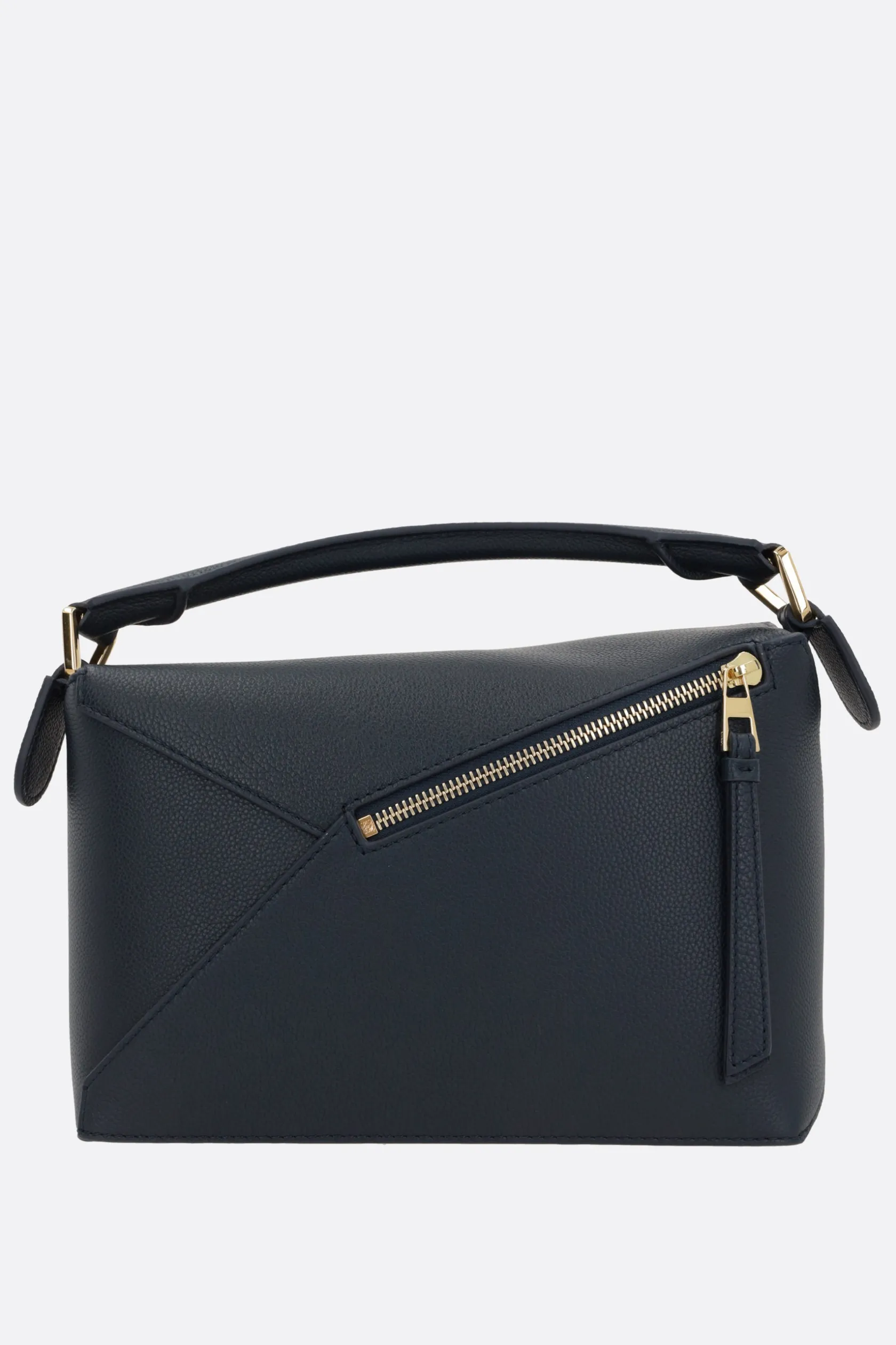 Borse A Mano>LOEWE borsa a mano Puzzle small in pelle martellata Blu