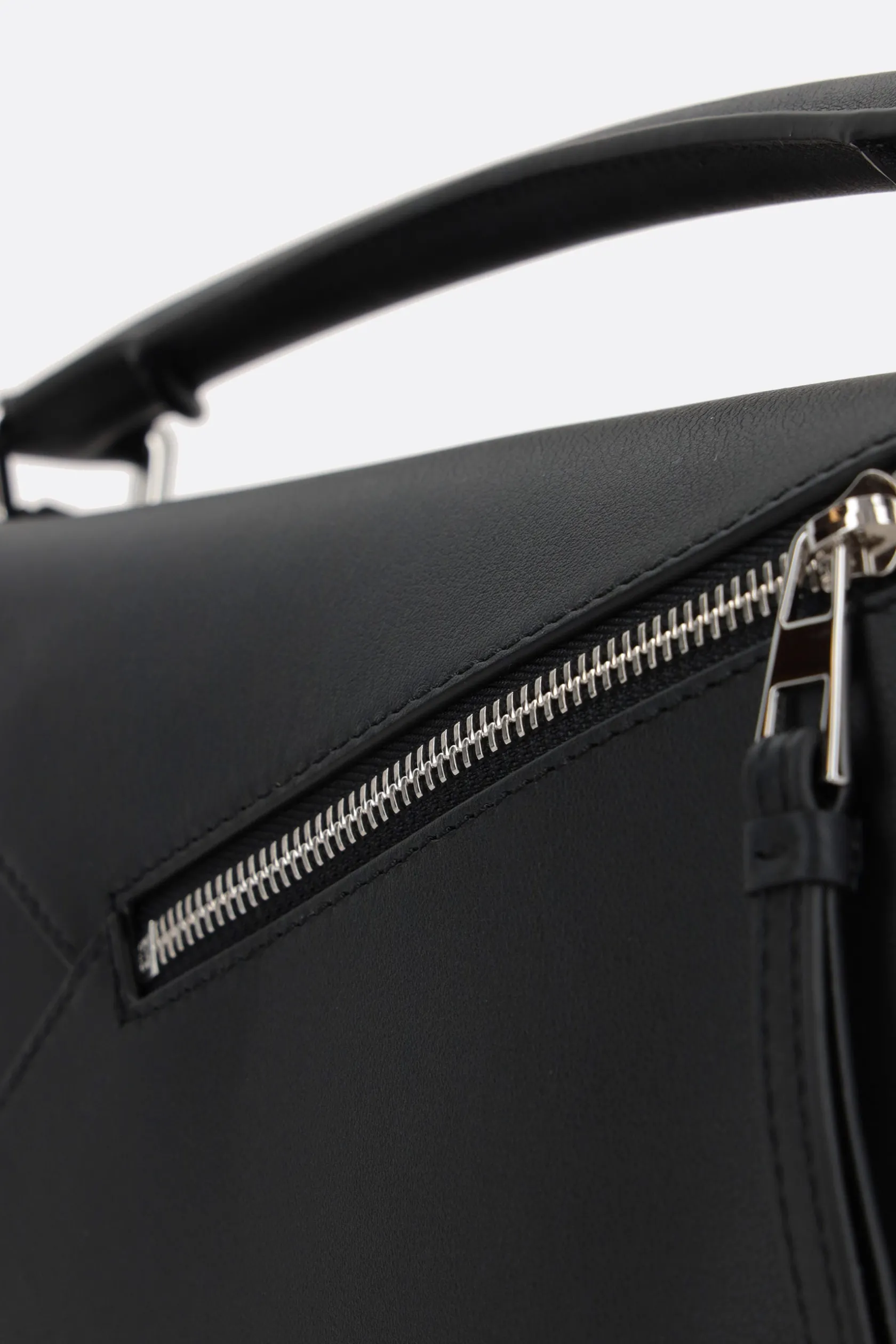 Borse A Mano>LOEWE borsa a mano Puzzle small in pelle Classic Nero