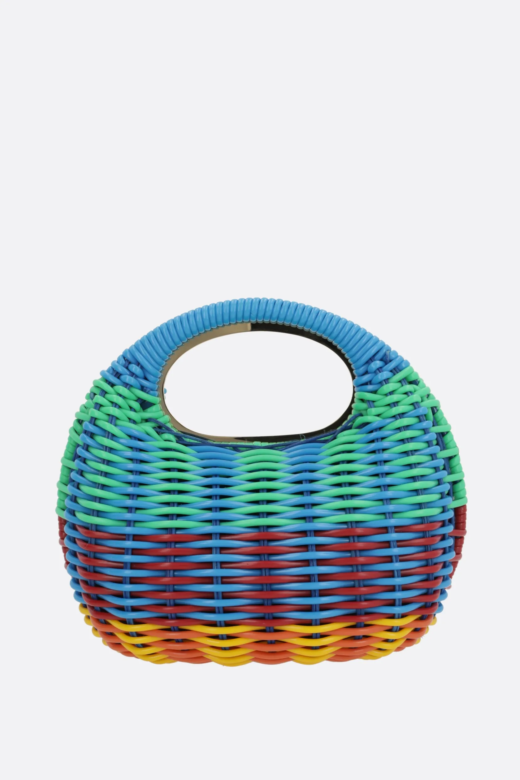 Borse A Mano>SACAI borsa a mano Round in PVC Multicolor