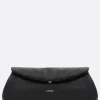 Borse A Tracolla>JIL SANDER borsa a spalla Cannolo small in pelle imbottita Nero