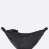 Borse A Tracolla>LEMAIRE borsa a spalla Croissant small in nappa Nero