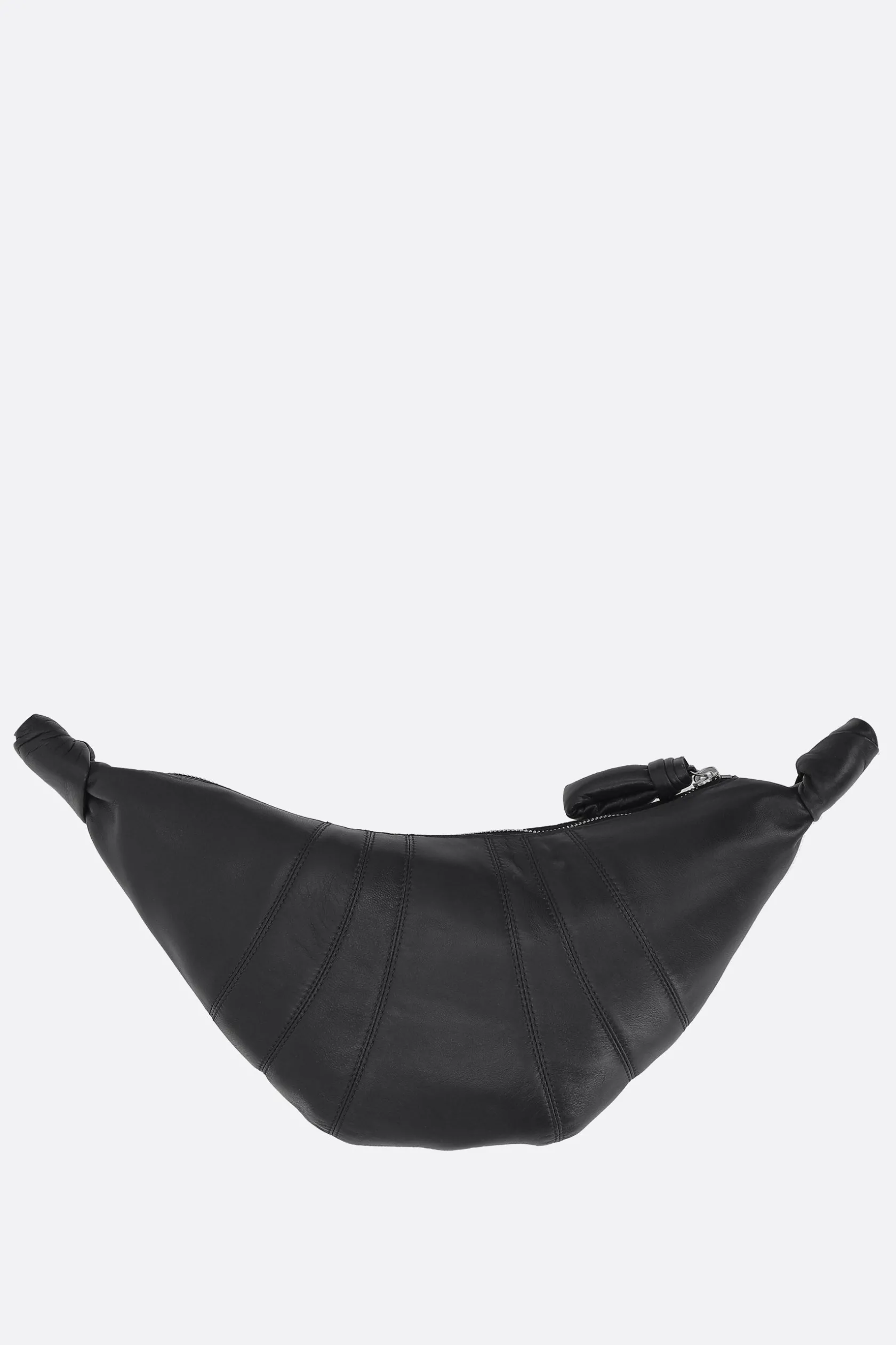 Borse A Tracolla>LEMAIRE borsa a spalla Croissant small in nappa Nero