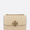 Borse A Tracolla>TORY BURCH borsa a spalla Eleanor small in pelle spazzolata Neutro