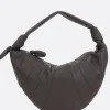 Borse A Tracolla>LEMAIRE borsa a spalla Fortune Croissant in nappa Marrone