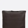 Borse A Tracolla>DRIES VAN NOTEN borsa a spalla Holdall in pelle martellata Marrone