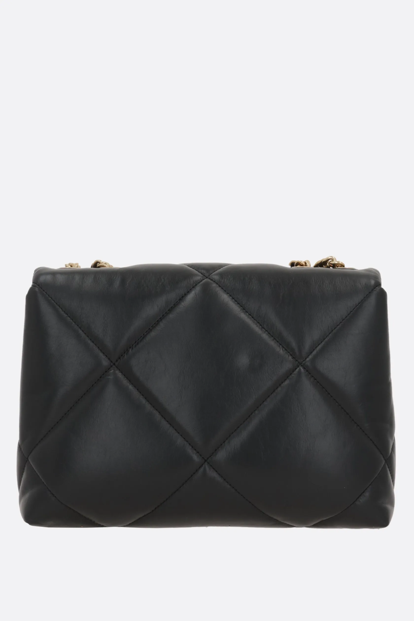 Borse A Tracolla>TORY BURCH borsa a spalla Kira in pelle matelassé Nero