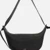 Borse A Tracolla>JIL SANDER borsa a spalla Knot in pelle liscia Nero