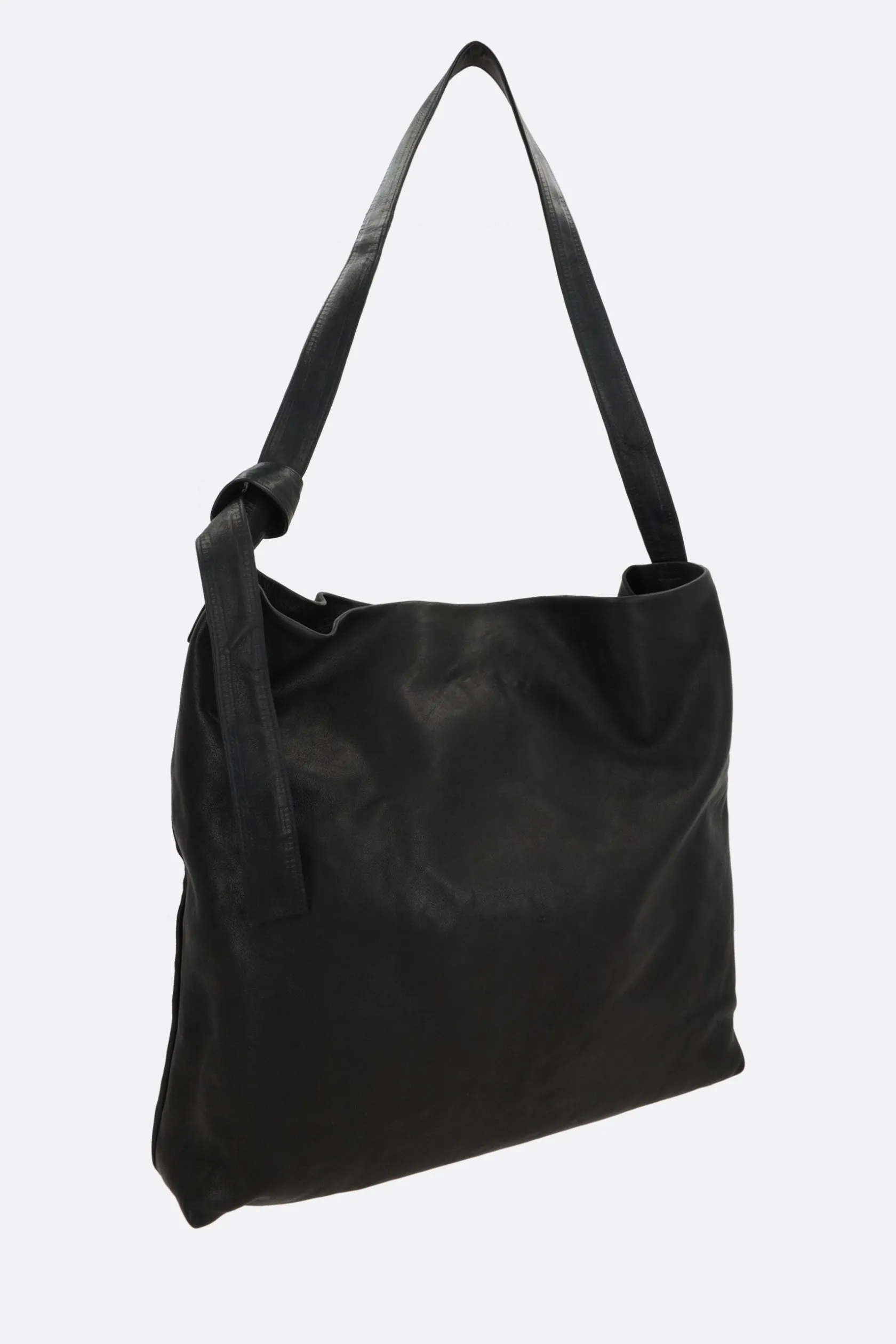 Borse A Tracolla>ANN DEMEULEMEESTER borsa a spalla Tosh large in nappa Nero