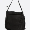 Borse A Tracolla>DISCORD YOHJI YAMAMOTO borsa a spalla Unevenness in pelle liscia Nero
