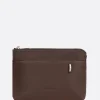 Borse A Tracolla>RICK OWENS borsa a tracolla Adri small in pelle martellata Marrone