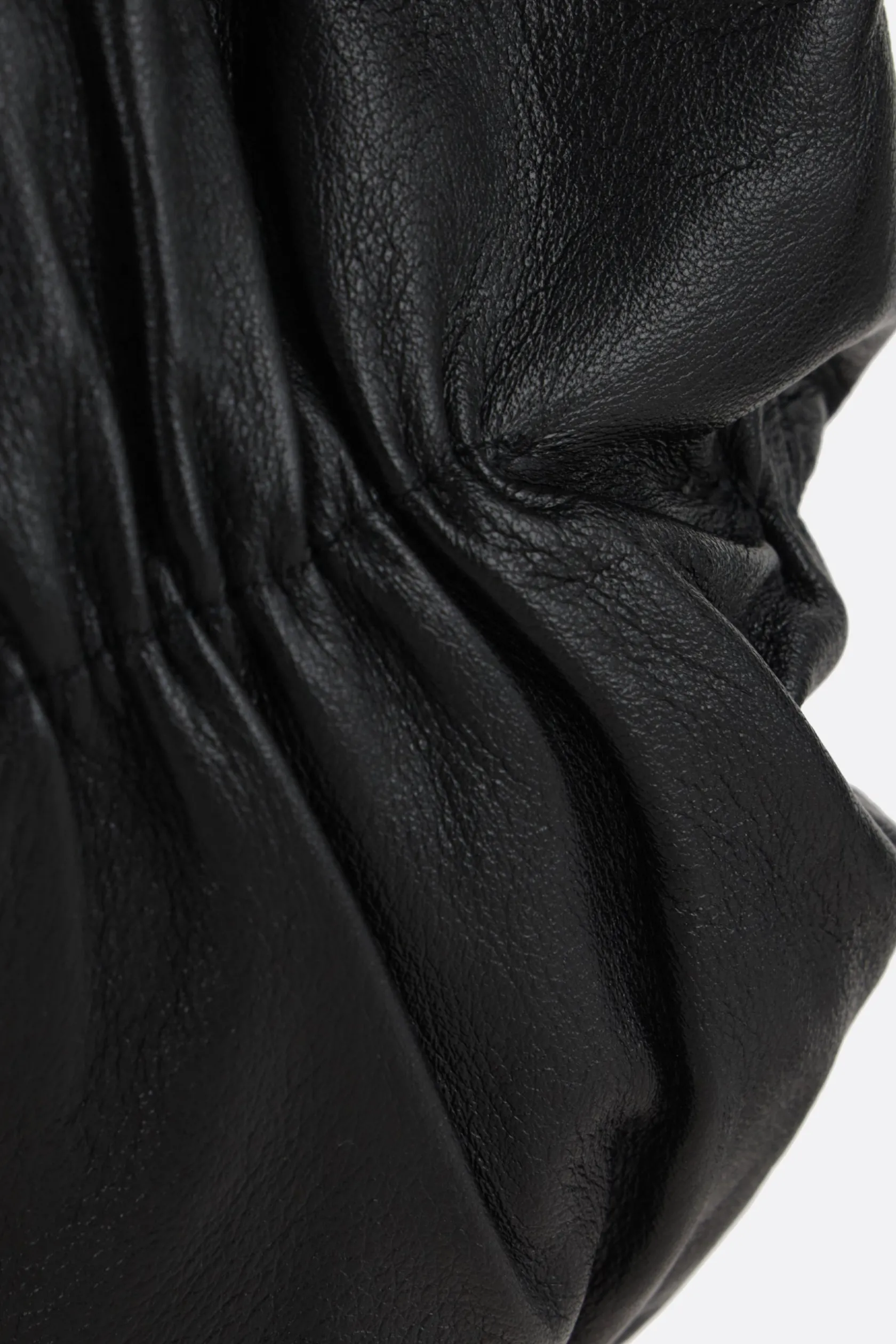 Borse A Mano>DISCORD YOHJI YAMAMOTO borsa a tracolla Ananas in pelle martellata Nero