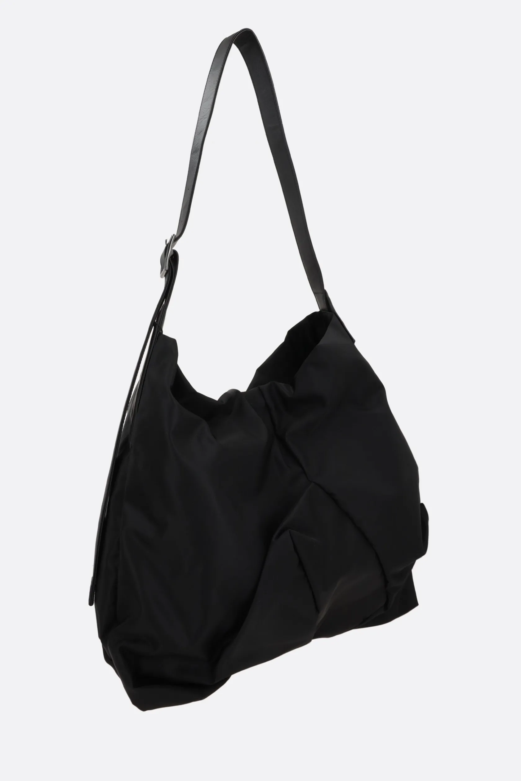Borse A Tracolla>DISCORD YOHJI YAMAMOTO borsa a tracolla Angular in nylon Nero