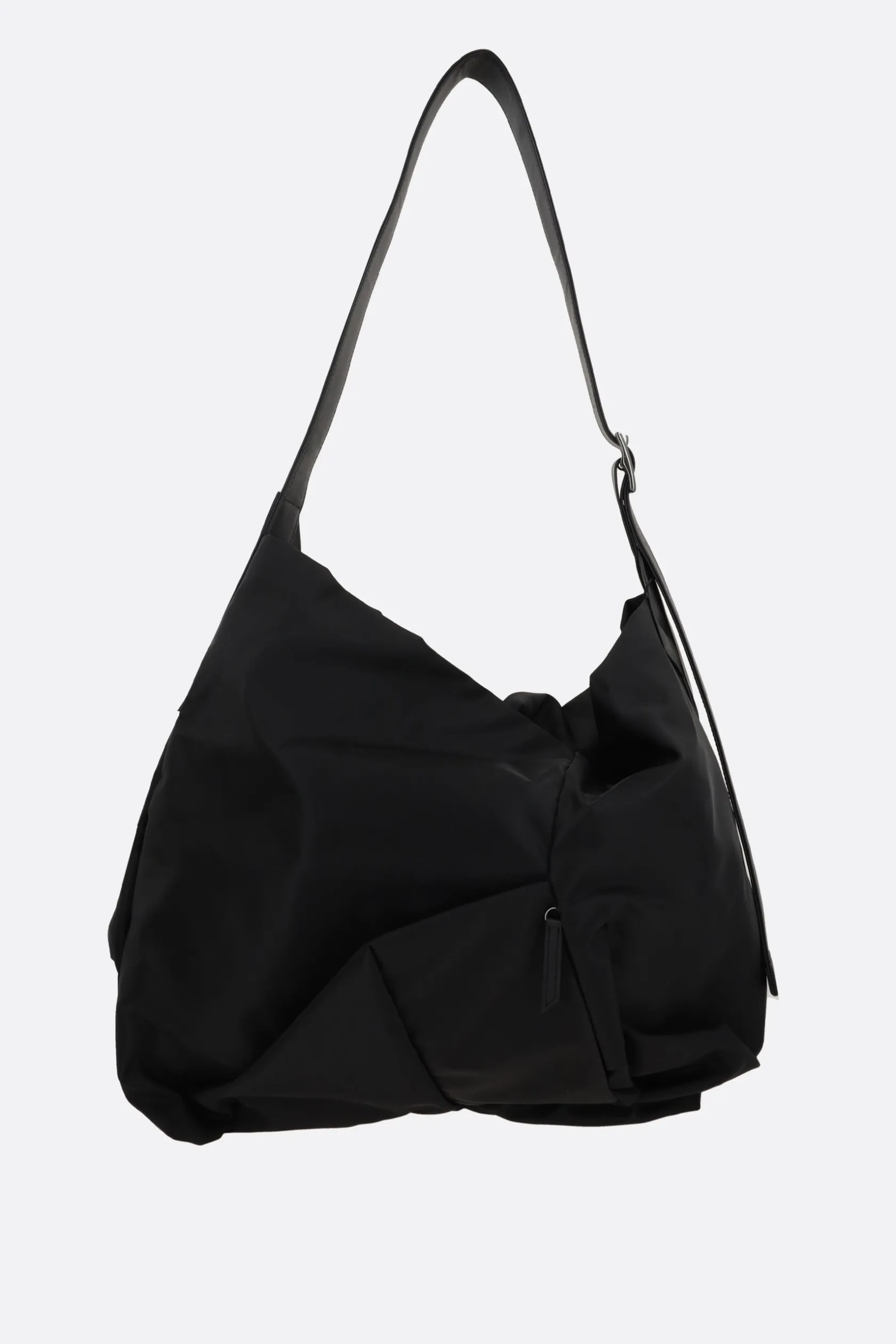 Borse A Tracolla>DISCORD YOHJI YAMAMOTO borsa a tracolla Angular in nylon Nero