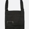 Borse A Tracolla>DISCORD YOHJI YAMAMOTO borsa a tracolla Clasp in pelle martellata Nero