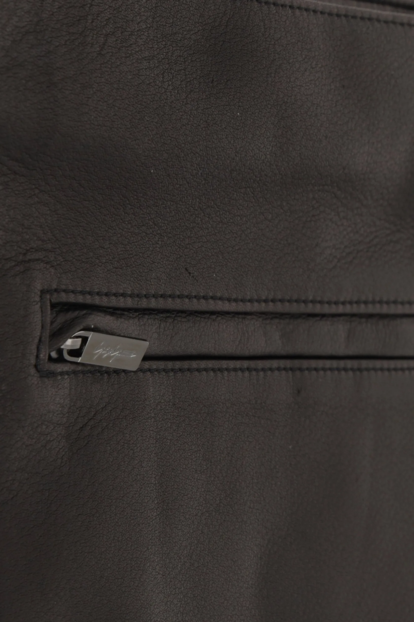 Borse A Tracolla>DISCORD YOHJI YAMAMOTO borsa a tracolla Clasp in pelle martellata Nero