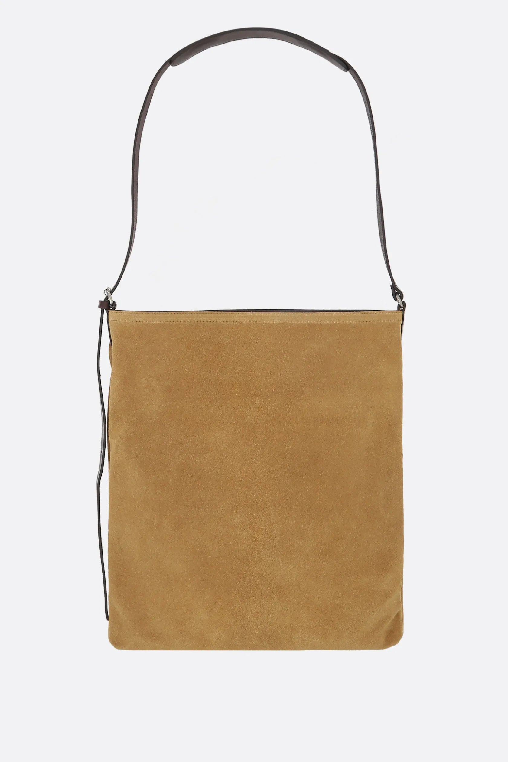Borse A Tracolla>DRIES VAN NOTEN borsa a tracolla in suede Neutro