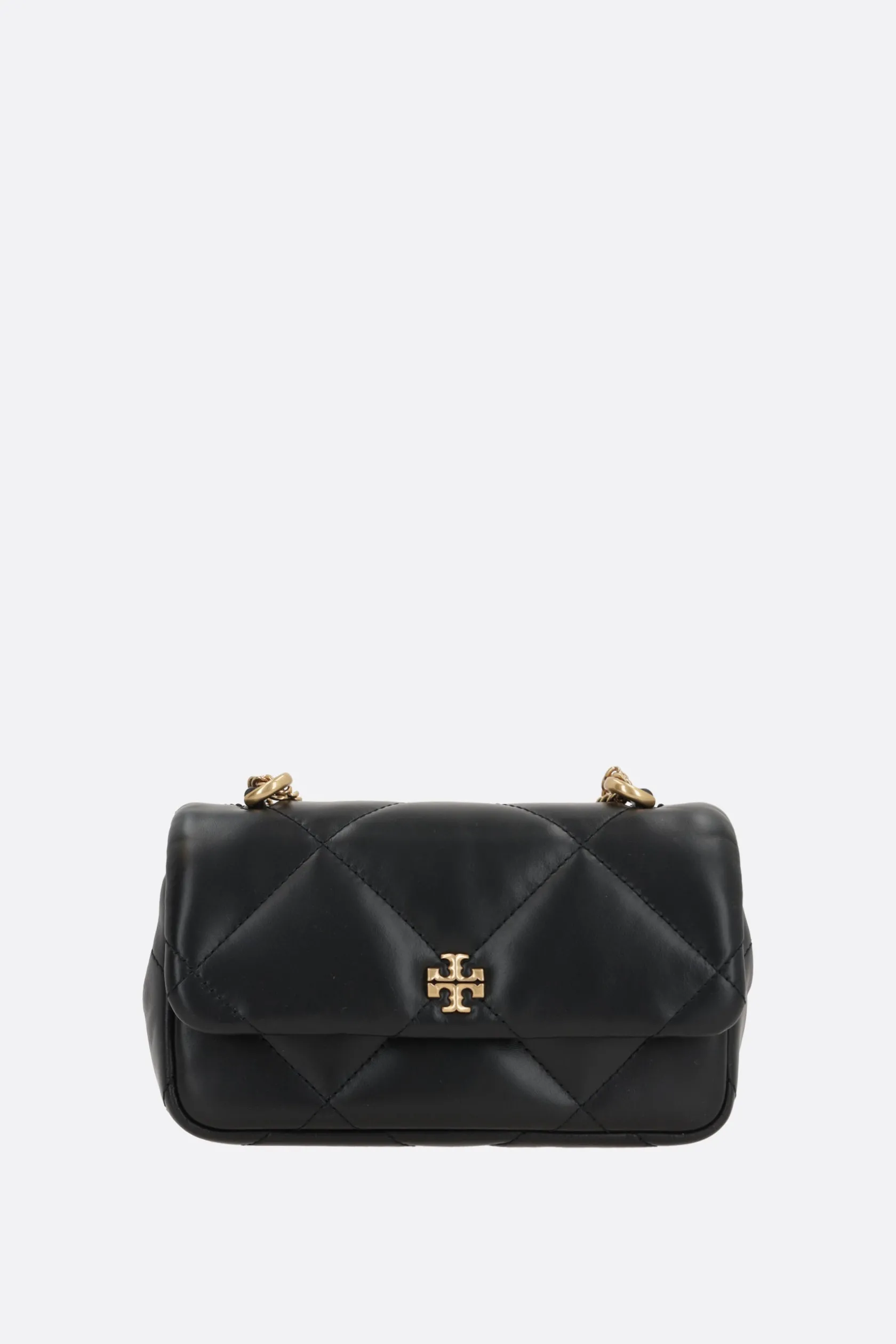 Borse A Tracolla>TORY BURCH borsa a tracolla Kira mini in pelle trapuntata Nero