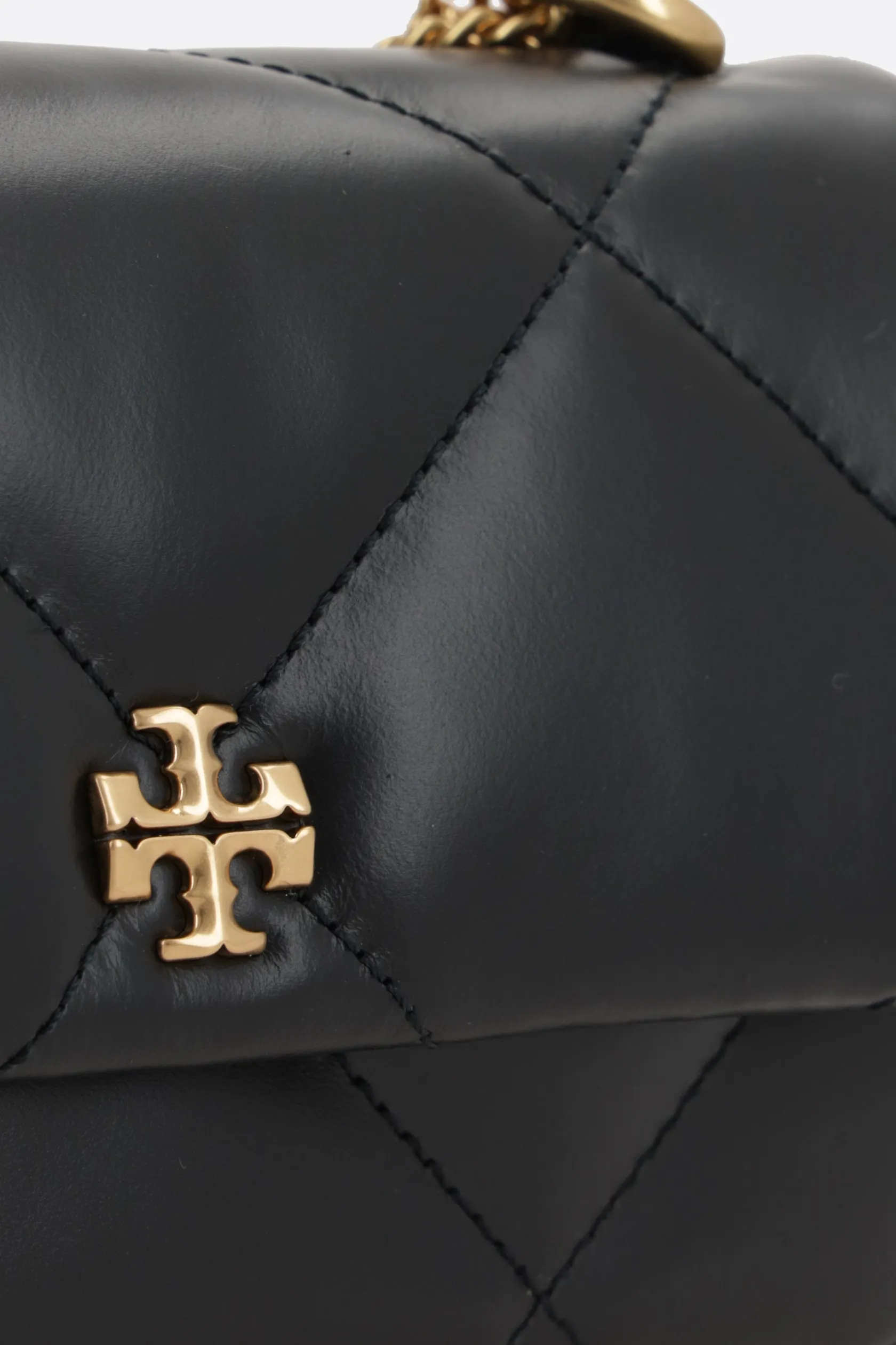Borse A Tracolla>TORY BURCH borsa a tracolla Kira mini in pelle trapuntata Nero