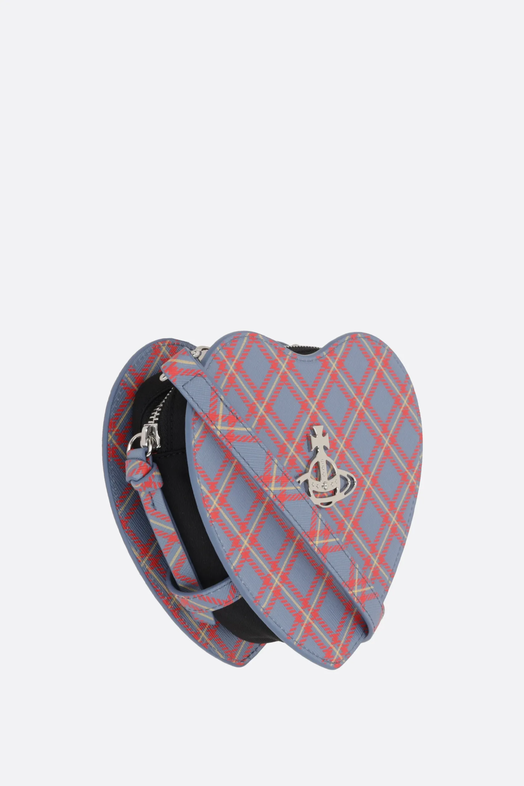 Borse A Tracolla>VIVIENNE WESTWOOD borsa a tracolla Louise Heart in ecopelle Multicolor