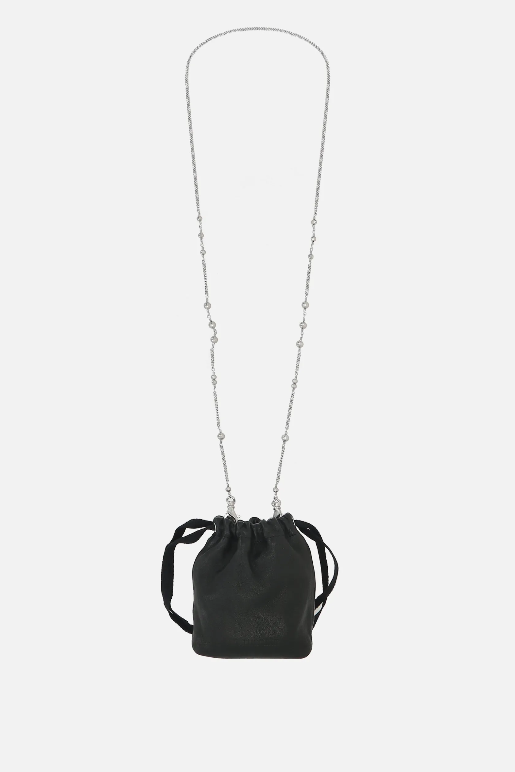 Borse A Tracolla>ANN DEMEULEMEESTER borsa a tracolla Marlise Soft Small in nappa Nero