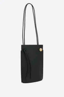 Borse A Tracolla>LOEWE borsa a tracolla Pebble Dice in pelle Classic Nero